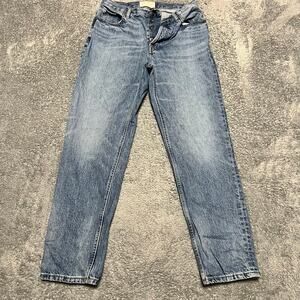 Everlane Jeans Womens 27 The 90s Cheeky Blue Denim Pants High rise Ankle